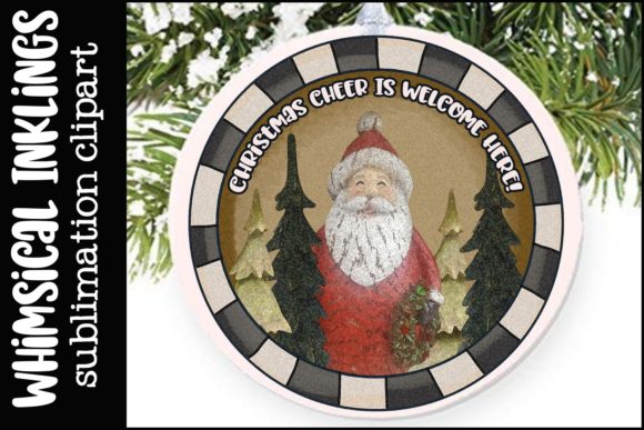 Christmas Cheer Santa Illustration Review for Digital Sellers