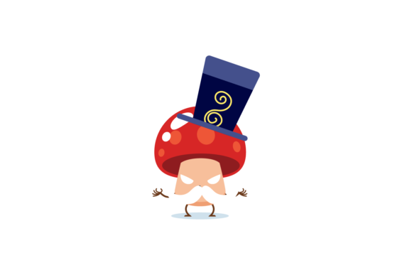 Christmas Kawaii Mushroom Cute Svg for Local Branding