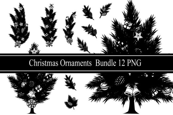 Christmas Ornaments Clipart PNG Review
