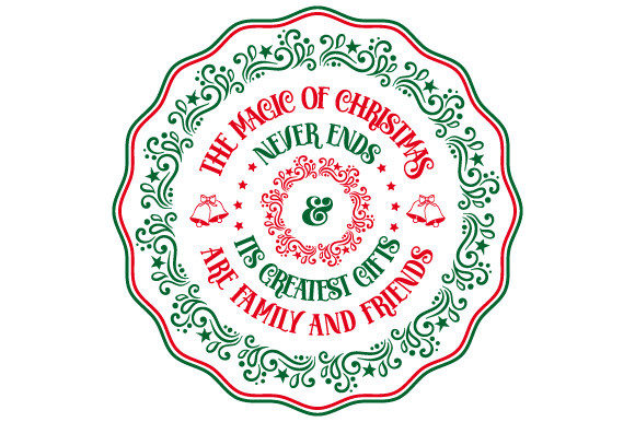 Christmas Quote the Magic SVG EPS PNG Illustrations