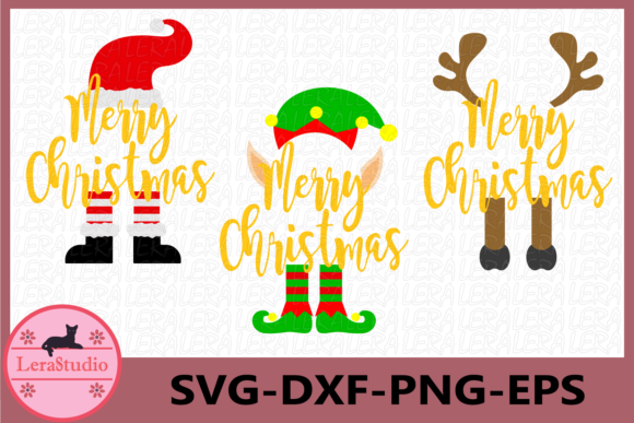 Merry Christmas Illustrations for Branding and Design