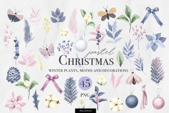 Pastel Christmas Floral Set Review
